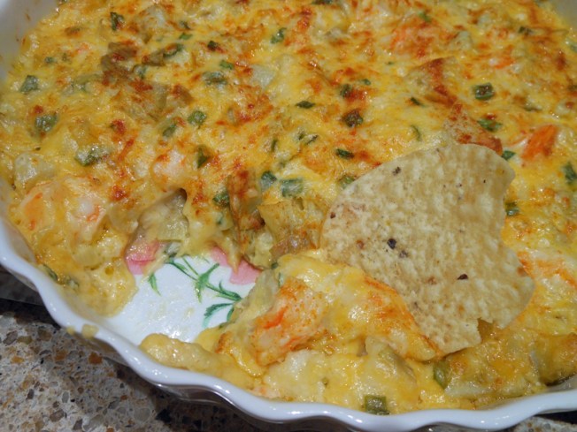 shrimpandartichokedip
