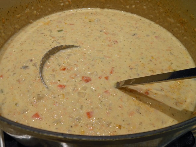 cheesysalmonchowder