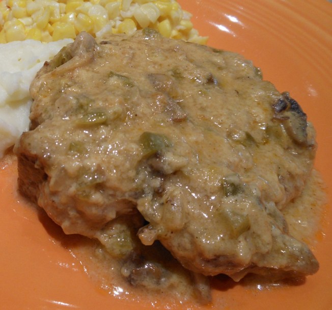 porkchopsinmushroomgravy