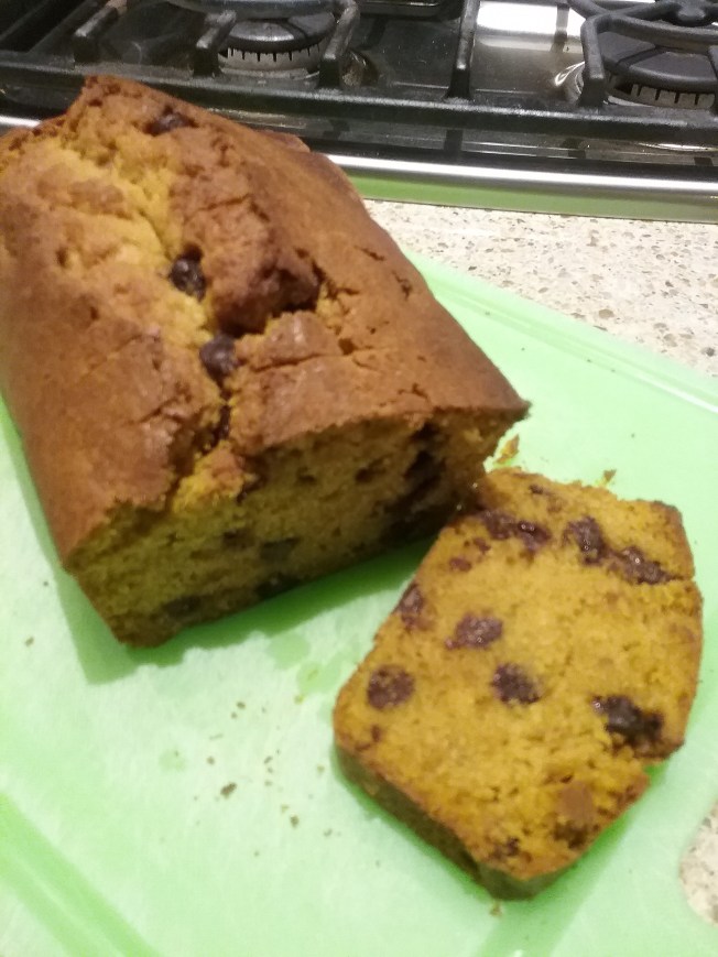 pumpkinchocolatechipbread