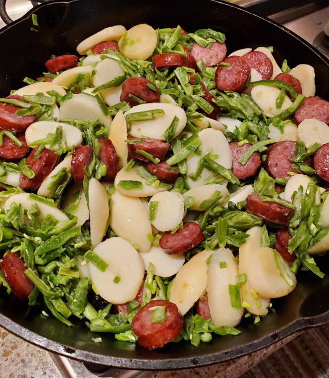 quickkielbasaskillet