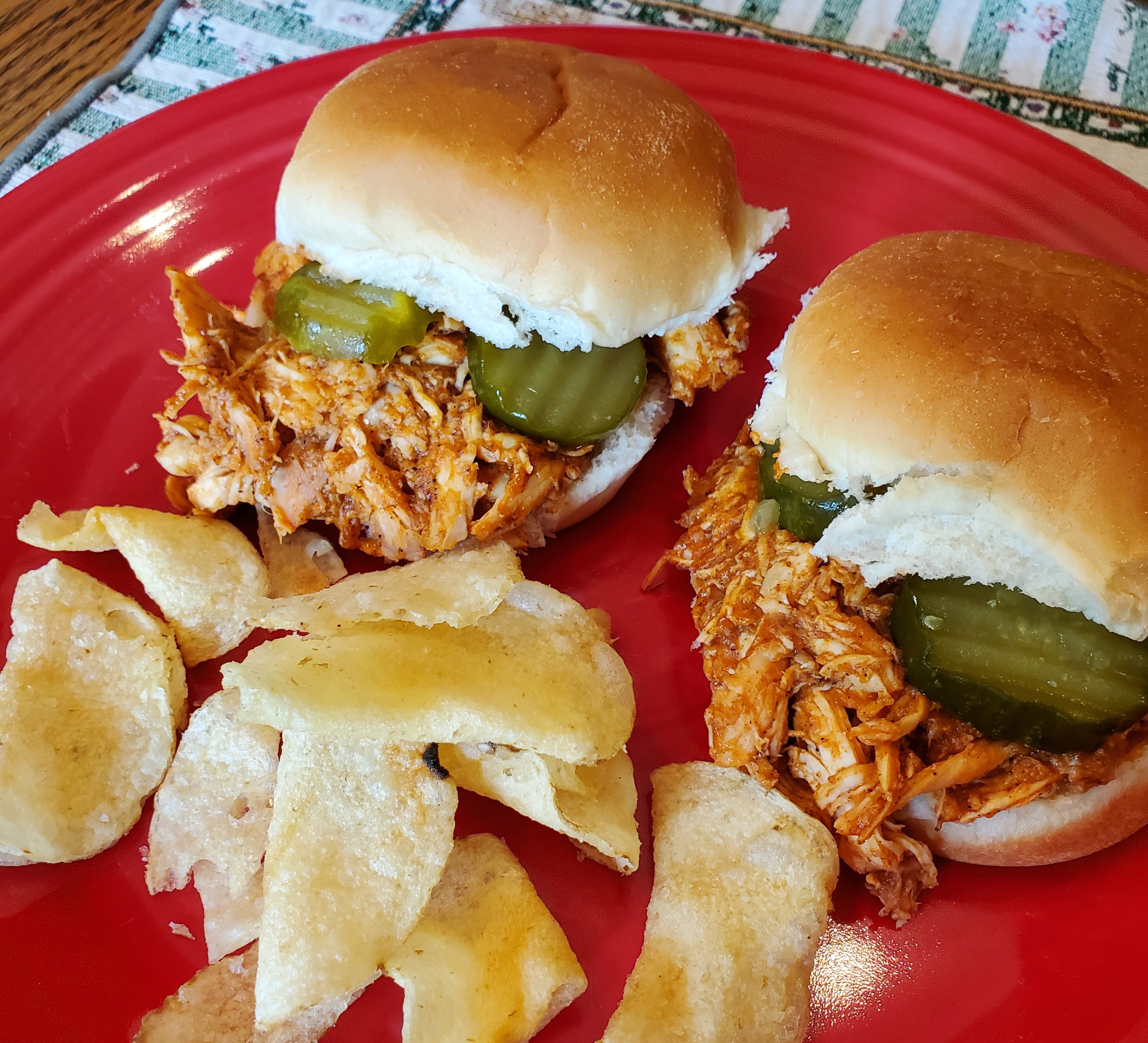 bbqpulledchickensliders