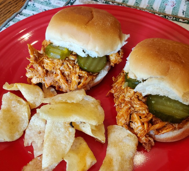 bbqpulledchickensliders